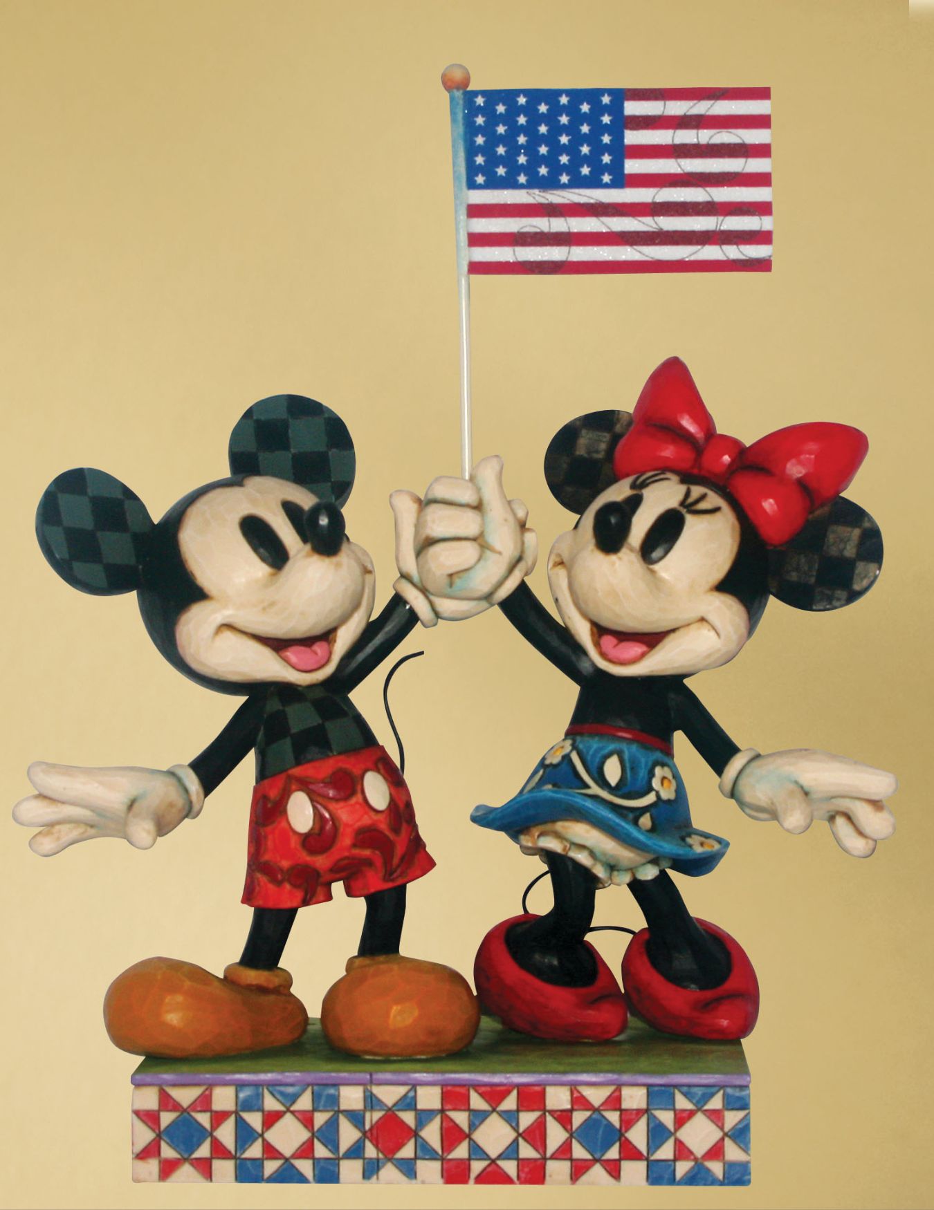 jim shore patriotic mickey